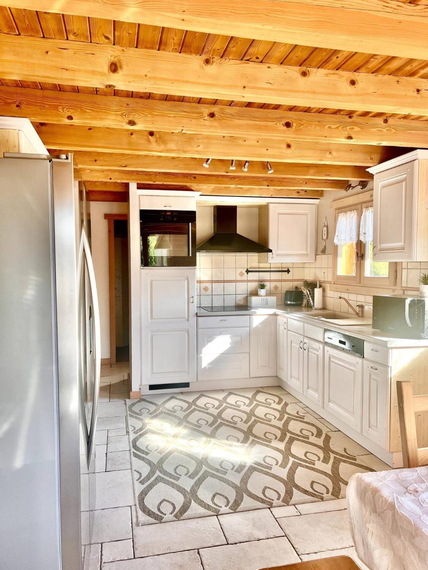Charming Family Chalet For 8 People, With Private Hot Tub Les Clefs Dış mekan fotoğraf